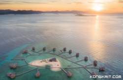 Rasakan Indahnya Bulan Madu di Pulo Cinta, "Maldives"-nya Indonesia. (Foto : Dok. Istimewa)