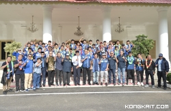 Runner Up Piala Soeratin U-17 Nasional, Persikopa Disambut dan Diarak dari Padang Menuju Kota Pariaman
