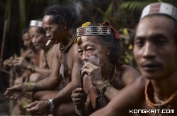 Sape, Harmoni Spiritual dalam Alunan Musik Tradisional Warga Dayak yang diajarkan Oleh Para Dewa. (Foto : Dok. Istimewa)