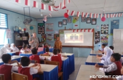 SDN 03 Kampung Jawa menerima kunjungan dari Tim Cha-Ching Curriculum International pada hari Senin, 15 Januari 2024.