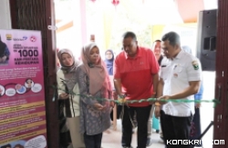 Yota Balad, Sekdako Pariaman Memimpin Peluncuran Posyandu ILP di Desa Cubadak Mentawai