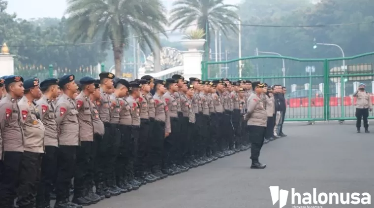 Apel Gelar Pasukan pengamanan sidang sengketa Pilpres 2024