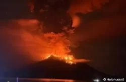 Evakuasi Masyarakat di Sekitar Gunung Ruang, BNPB Siapkan 4 Kapal