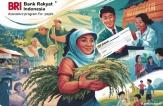 Ilustrasi KUR BRI 2024 (foto: ideogram ai)