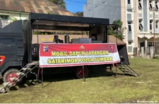 Dapur Lapangan Polda Sumbar