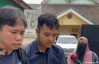 Tangkap Layar video pelaku sedang digiring personel Jatanras Polda Metro Jaya