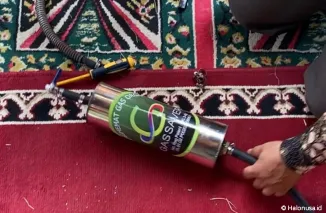 Ponpes Taruna Rabbani Temukan GASSAVER Organik, Hemat LPG hingga 100 Persen