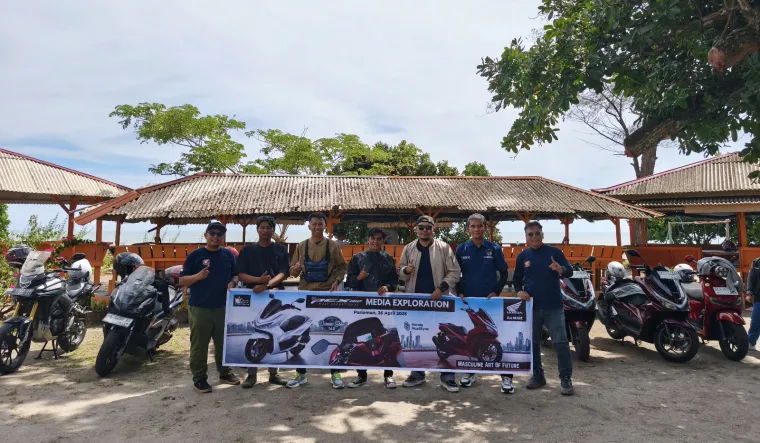 Eksplorasi Fitur Modern New Honda PCX160 Bersama Jurnalis di Sumbar