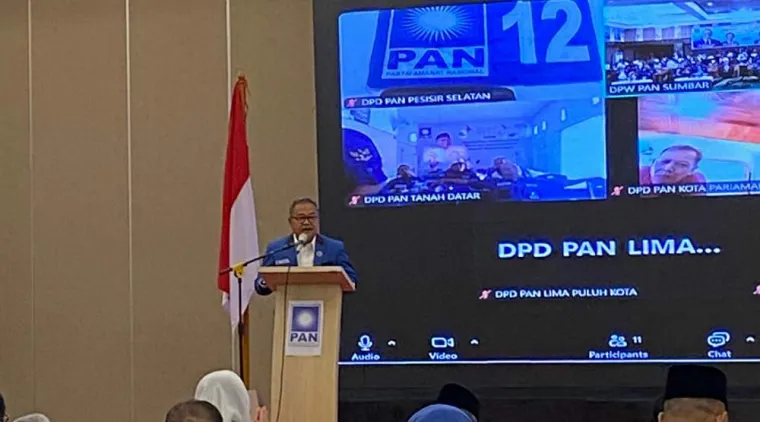 PAN Sumbar Gelar Muswil VI, DPP Seleksi 5 Formatur dari 20 Nama