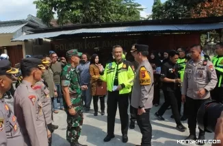 Kapolda Jatim disambut Kapolres Tulungagung dan Dandim 0807