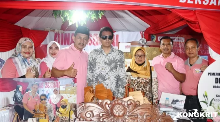 Dinsos Tulungagung Tampilkan Hasil Karya Difabel Binaan di Perkim Expo 2024