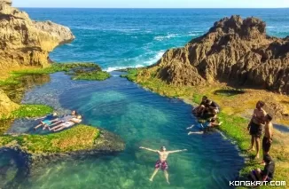 Mengungkap Pesona Pantai Kedung Tumpang Tulungagung Jawa Timur, Ada Spot Foto Instagramable