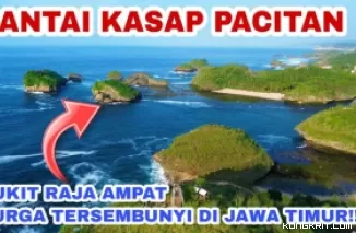 Nikmati Keindahan Pantai Kasap Raja Ampatnya Jawa Timur