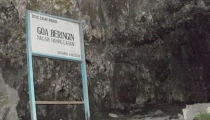 Situs Cagar Budaya Gua Baringin di Kabupaten Solok