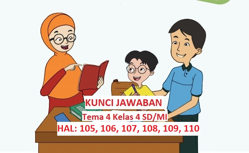 MATERI Kunci Jawaban Tema 4 Kelas 4 Halaman 105 106 107 108 109 110 Pembelajaran 2 Subtema 3