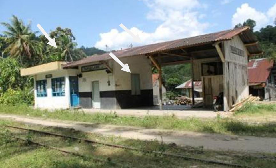 Cagar Budaya Stasiun Kereta Api Sungai Lasi di Kabupaten Solok