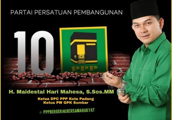 Ketua DPC PPP Kota Padang, Sumatera Berat, Maidestal Hari Mahesa