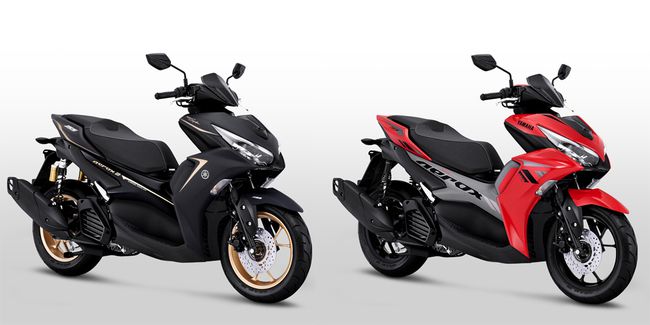 All New Aerox 155 hadir dalam dua varian (Yamaha)