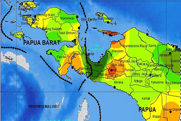 Daftar Kota dan Kabupaten di Papua Barat