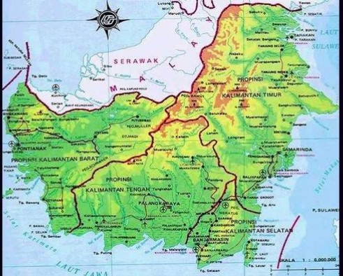 Daftar Kota dan Kabupaten di Pulau Kalimantan