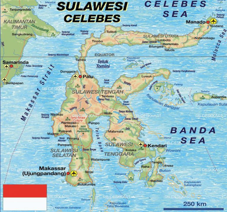 Daftar Kota dan Kabupaten di Pulau Sulawesi