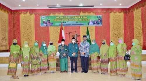 Wali Kota Padang Mahyeldi usai memperingati Harlah ke 95 Nahdlatul Ulama (NU) di Padang