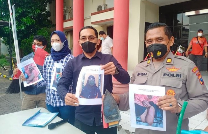 Polres Surabaya ungkap kasus penganiayaan dilakukan majikan kepada ART hingga memakan kotoran kucing