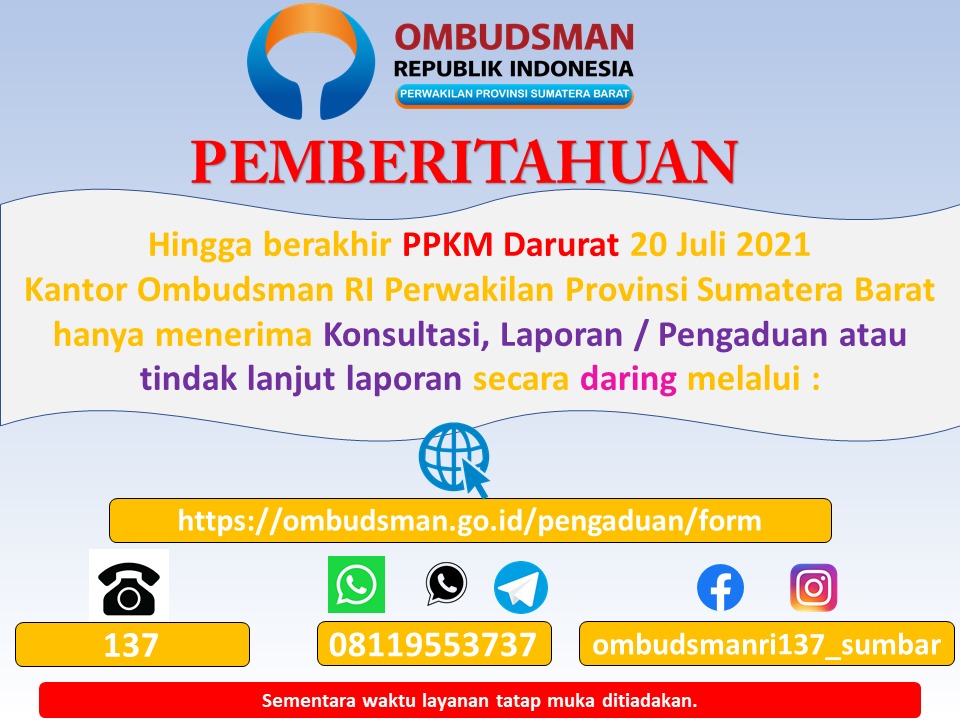 Ombudsman Perwakilan Sumatera Barat