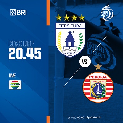 Jadwal Persija Jakarta vs Persipura Jayapura (Foto: Twitter BRI Liga 1)