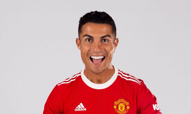 Ronaldo di Manchester United (Foto: Twitter Manchester United)