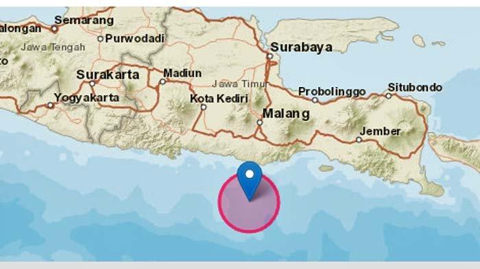 Gempa terkini Jumat 22 Oktober 2021 di Jatim. Ini titik pusatnya data BMKG.