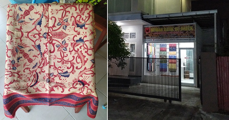Rumah Batik Bu Datuk, UMKM Padang yang Menjual Kain Batik Motif Minang. (Foto: Rumah Batik Bu Datuk)