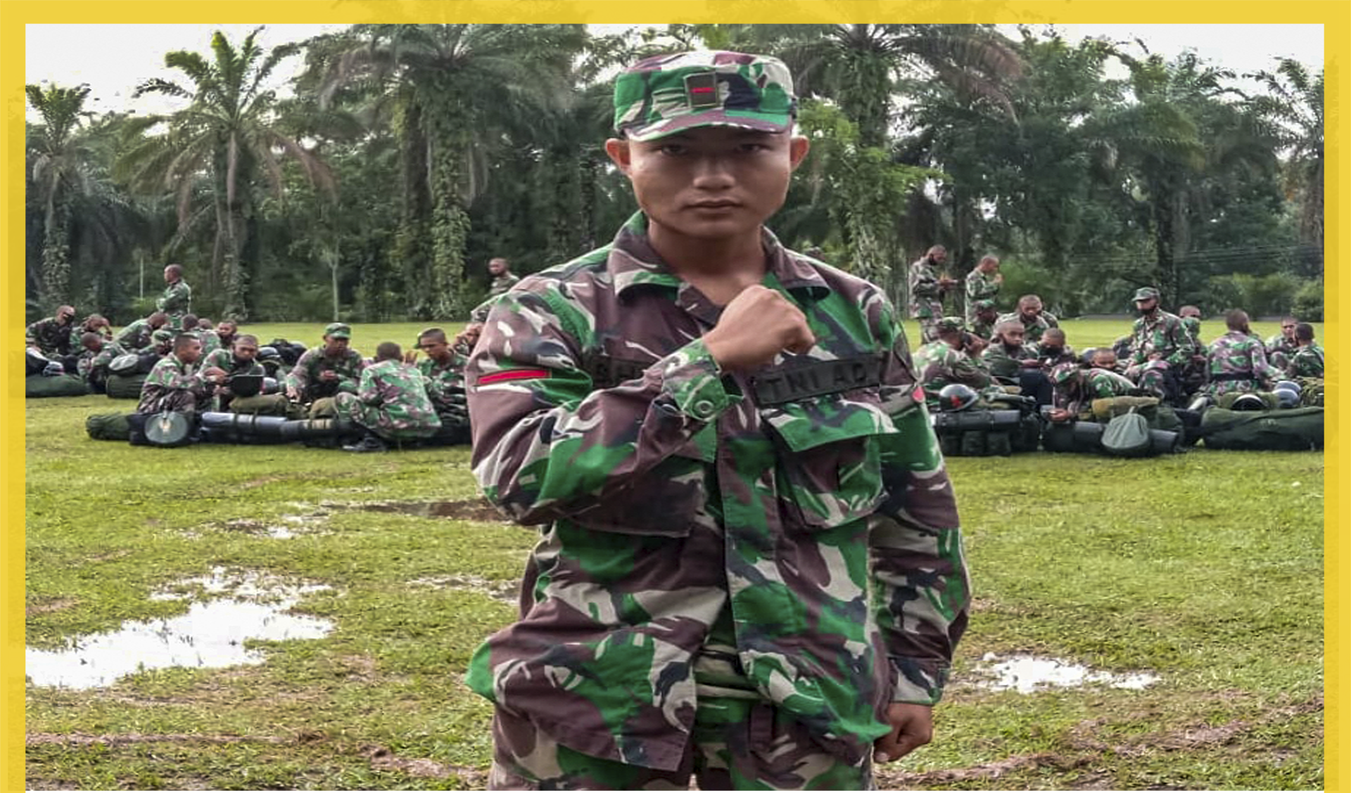 Prajurit Tentara Nasional Indonesia Angkatan Darat (TNI-Angkatan Darat) Dok. Halonusa