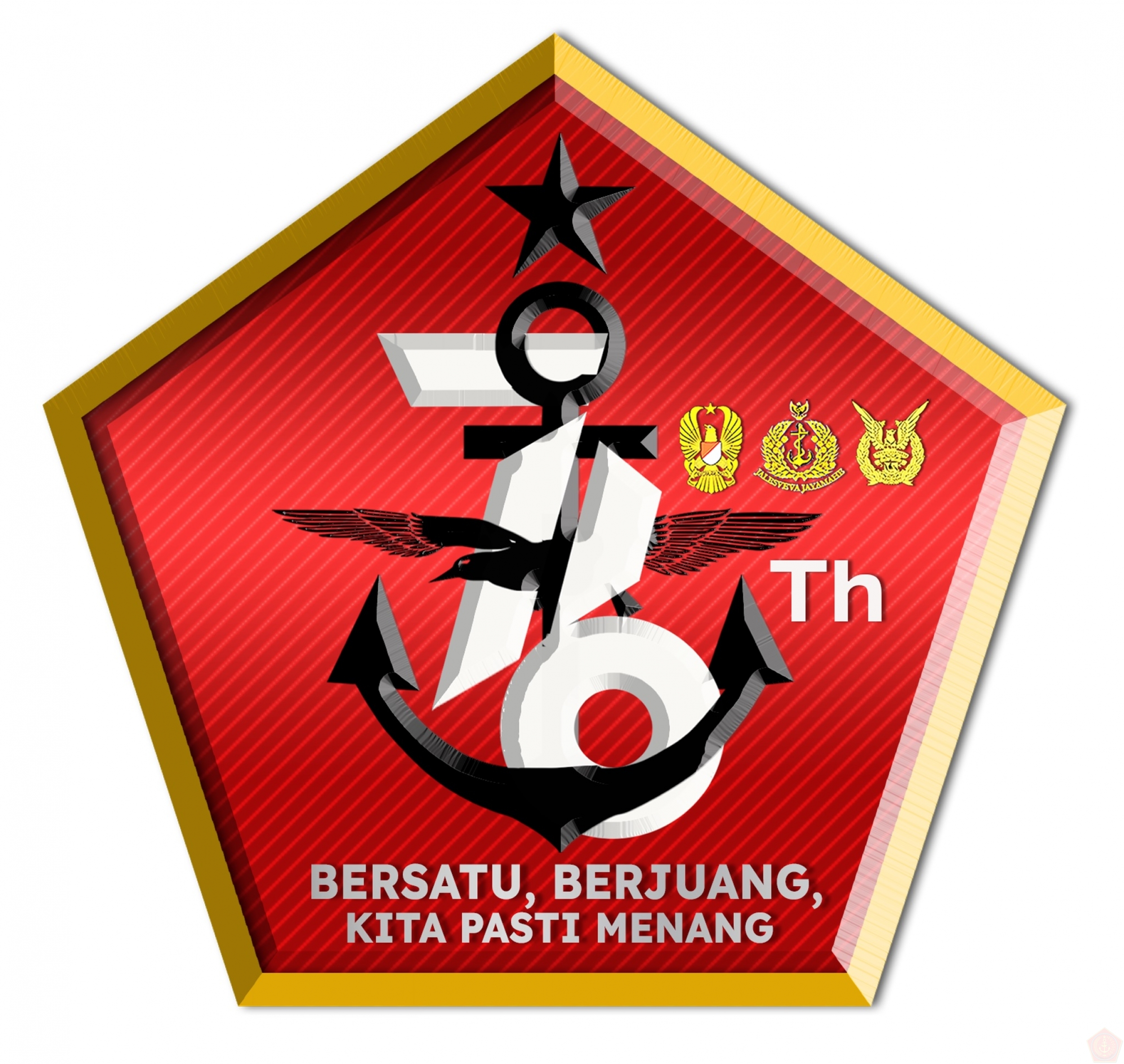 Jangan Salah, Ini Baliho, Backdrop, Logo dan Umbul-Umbul HUT TNI 76