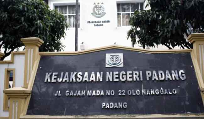 Kantor Kejaksaan Negeri (Kejari) Padang, Sumatera Barat.