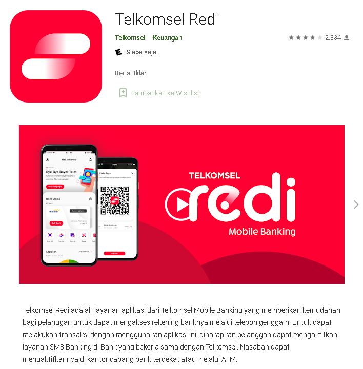 Ulasan Netizen Download Aplikasi Telkomsel Redi di Google Play, Bikin Panas Kuping
