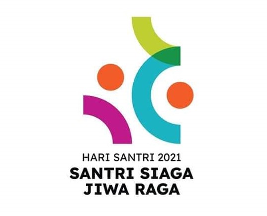 Logo Peringatan Hari Santri 2021