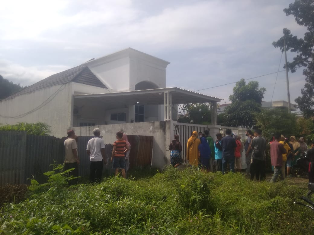 Lokasi kejadian perampokan dan pembunuhan di Padang. (Foto: Dok. Istimewa)