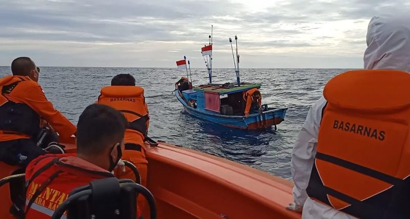 Ilustrasi | Operasi SAR pencarian korban kapal jenis tundo di perairan Desa Beriulou, Kecamatan Sipora Selatan, Kepulauan Mentawai, Sumatera Barat oleh Basarnas Kelas II B Mentawai, Rabu (13/1/2021). Int/Halonusa.com