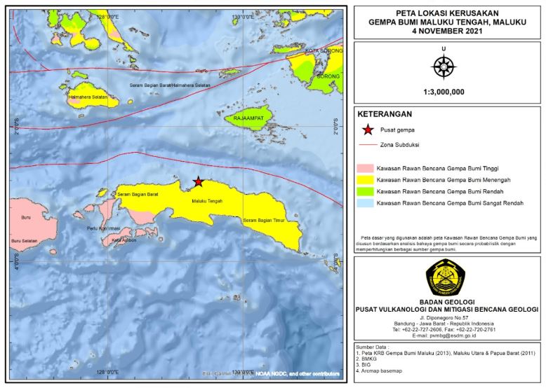 Gempa Maluku Tengah tetap Dirasakan Kuat di Pulau Seram, Analisis Geologi: Begini Morfologi Dataran
