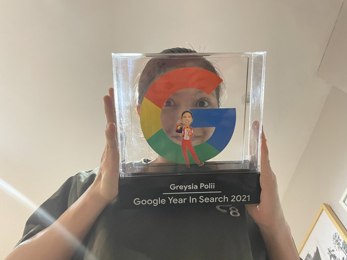 Greysia Polii salah satu kategori dalam penelusuran dalam Google Search 2021 | (Dokumen Pribadi: Greysia Polii/Halonusa)