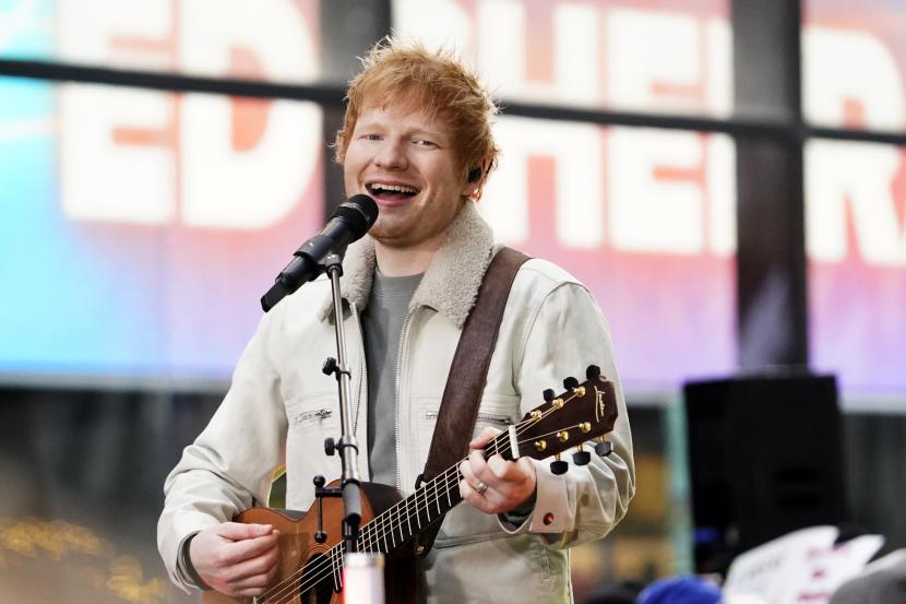 Ed Sheeran, musisi superstar pop (Foto: Charles Sykes/Invision/AP)
