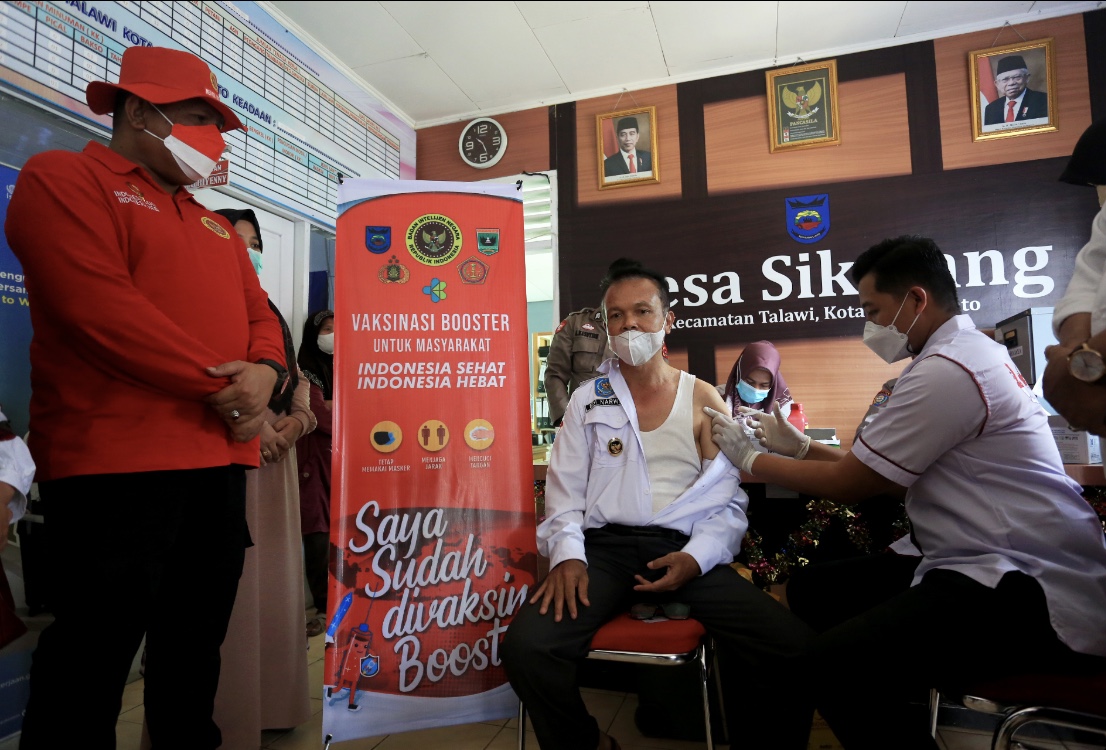 Binda Lakukan Vaksinasi Booster di Kota Sawahlunto