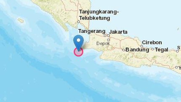 Gempa Banten Ilustrasi