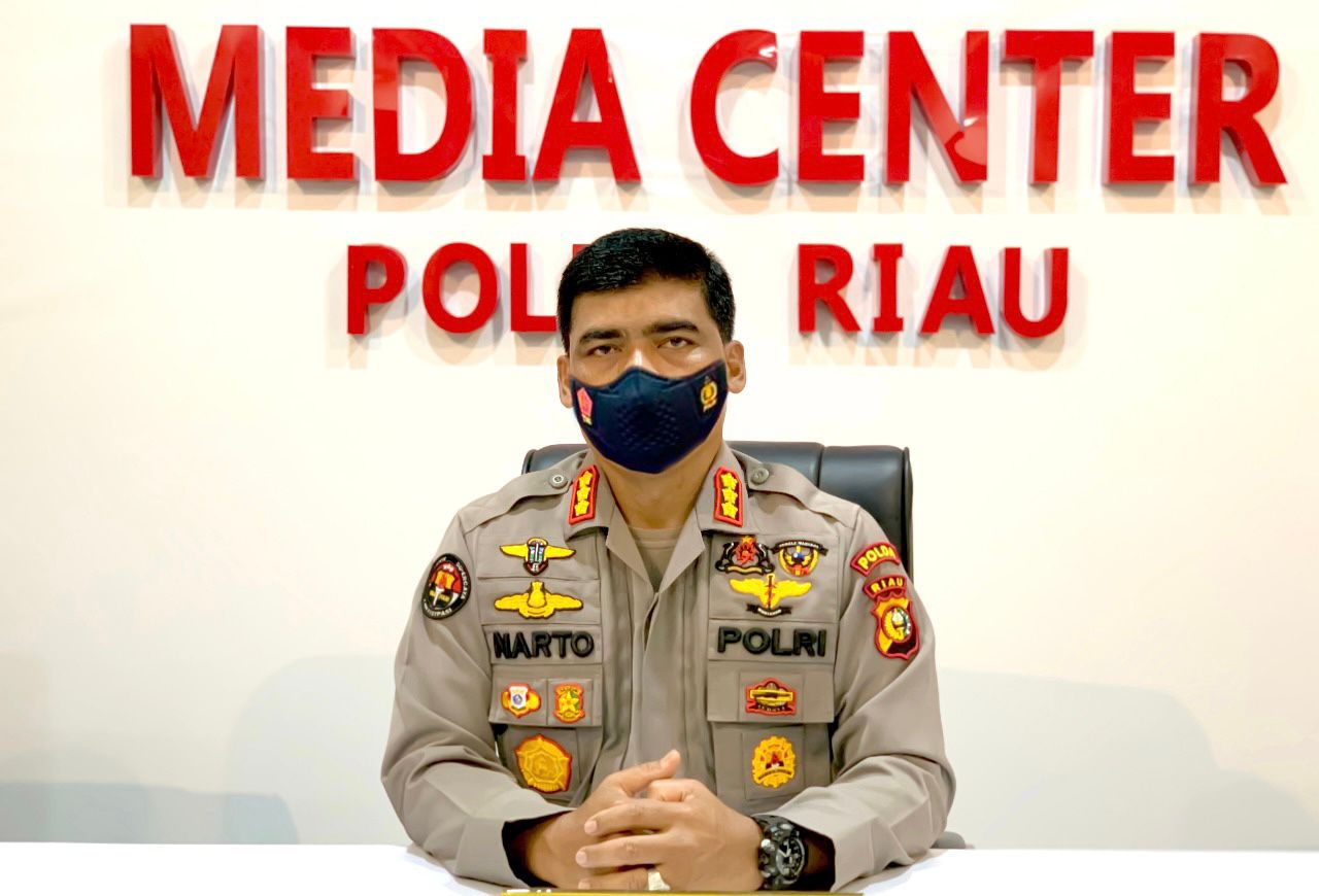 Kabid Humas Polda Riau, Kombes Sunarto.