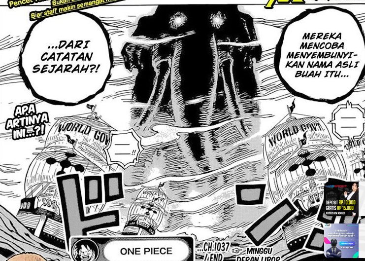Spoiler Manga One Piece Chapter 1044: Zunesha