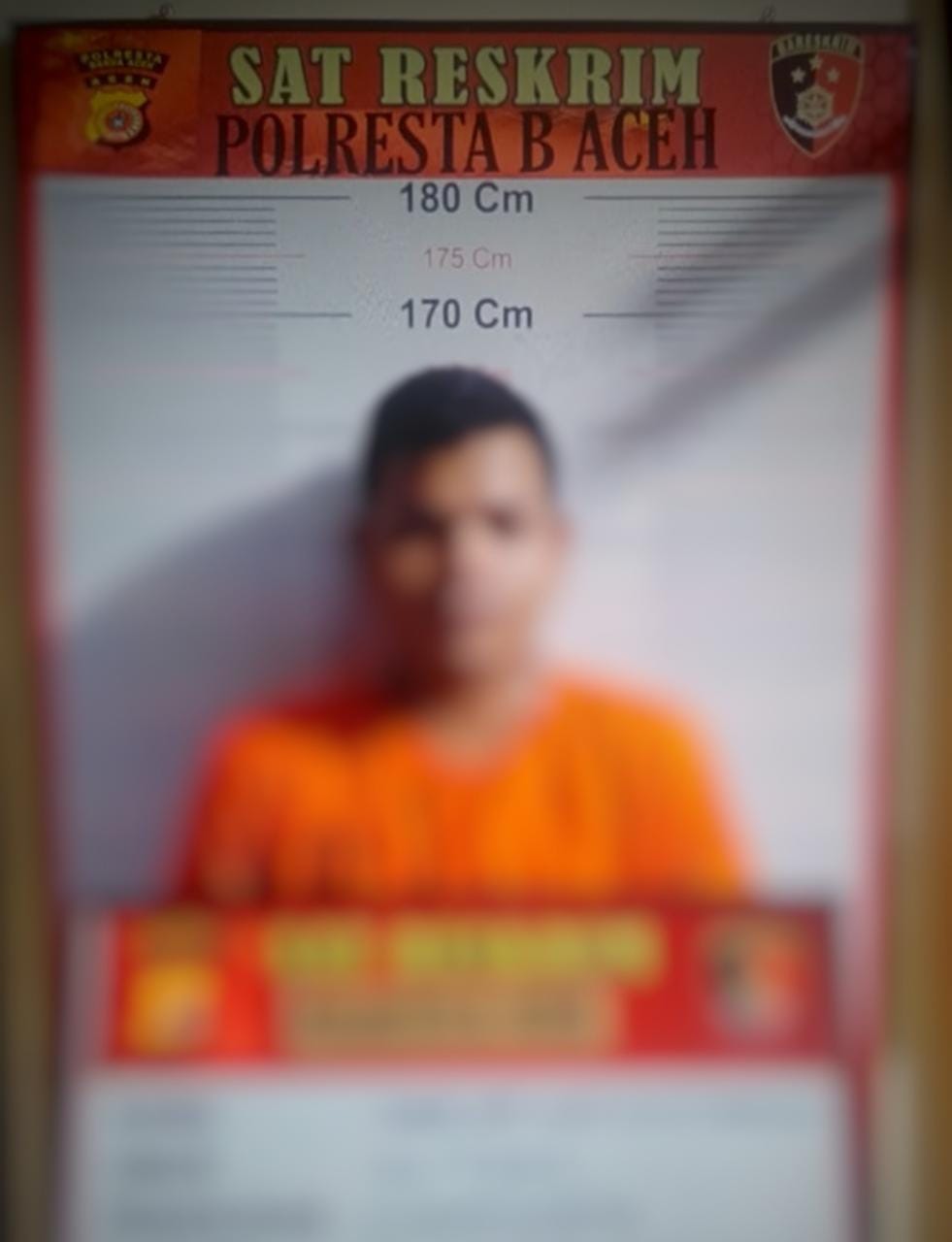 Polisi menangkap pria di Aceh berinisial SJ alias RA (30 tahun) setelah menyebar foto dan video vulgar mantan kekasihnya. (Foto: Dok. Polresta Banda Aceh)