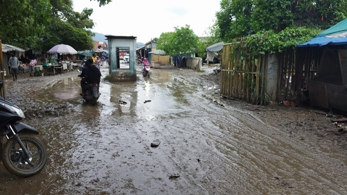 Pasca banjir Jayapura. (Foto: Dok. BNPB)