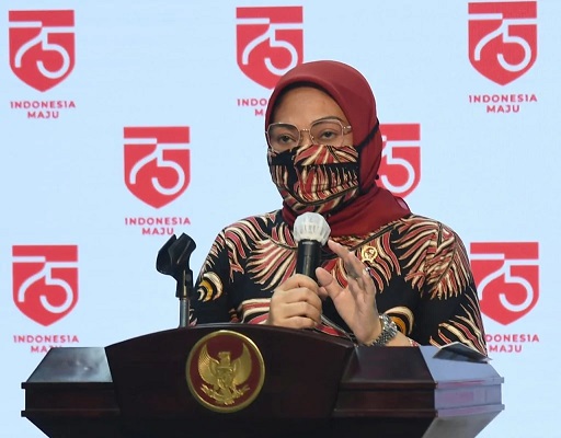 Menteri Tenaga Kerja (Menaker), Ida Fauziyah. (Foto: Dok. BPMI)