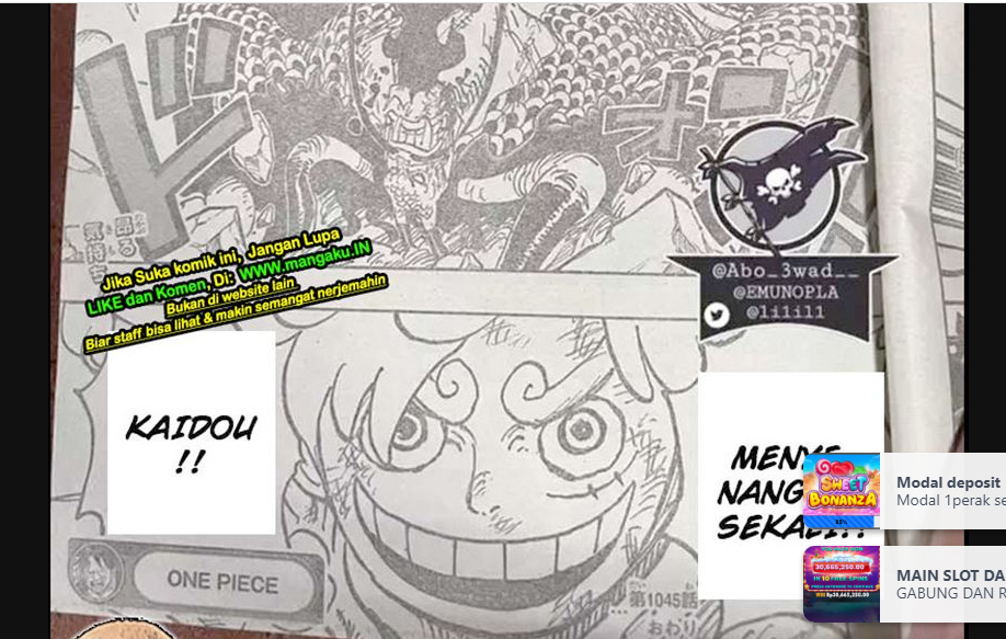 Manga One Piece Chapter 1045